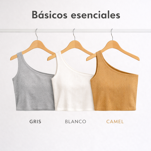 Blusa - Destello Solar - Básica rib