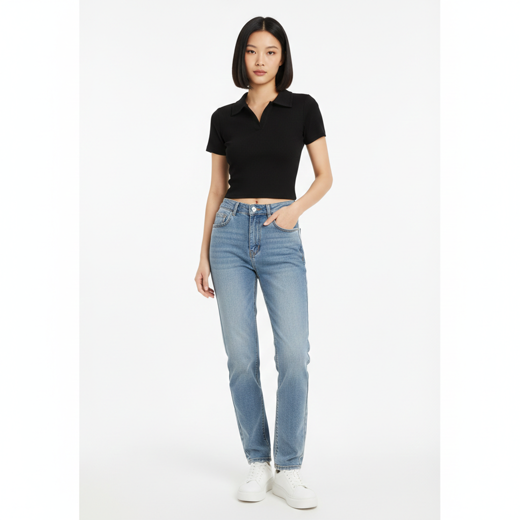 Eclipse Alma Polo - Rib 009